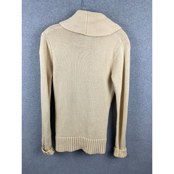 Patty Boutik Cardigan Sweater Womens S Brown‎ 5 Button Pockets New w Defects - Picture 7 of 12